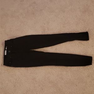 Wanna Betta Butt YMI - Mid-Rise Skinny Black Jeans - Size 25